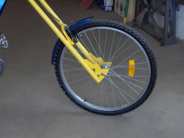 Vélo fait maison d'un ami du Québec. - 5 sur 6