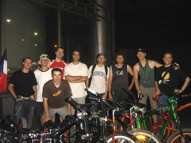 plusieurs rides improvisés - Paris - été 2006 - 55 sur 56