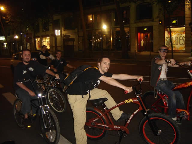plusieurs rides improvisés - Paris - été 2006 - 43 sur 56