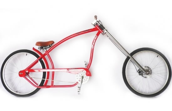 mon premier velo chopper que je vais modifier par la suite.
