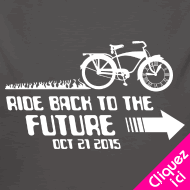 T-shirt Ride Back to the future