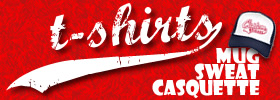 T-shirts Custom Brigade avec motif de vélos Beach Cruisers, Lowrider, Chopper et autres Custom Bikes